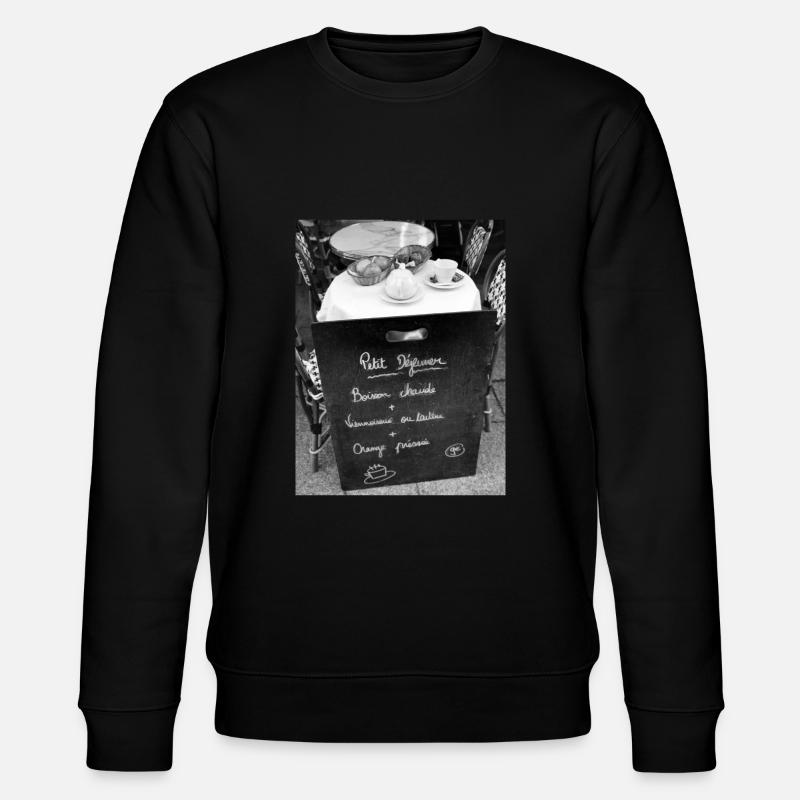Foto: Pariser Frühstück - Stanley/Stella Unisex Bio-Sweatshirt CHANGER  - Schwarz