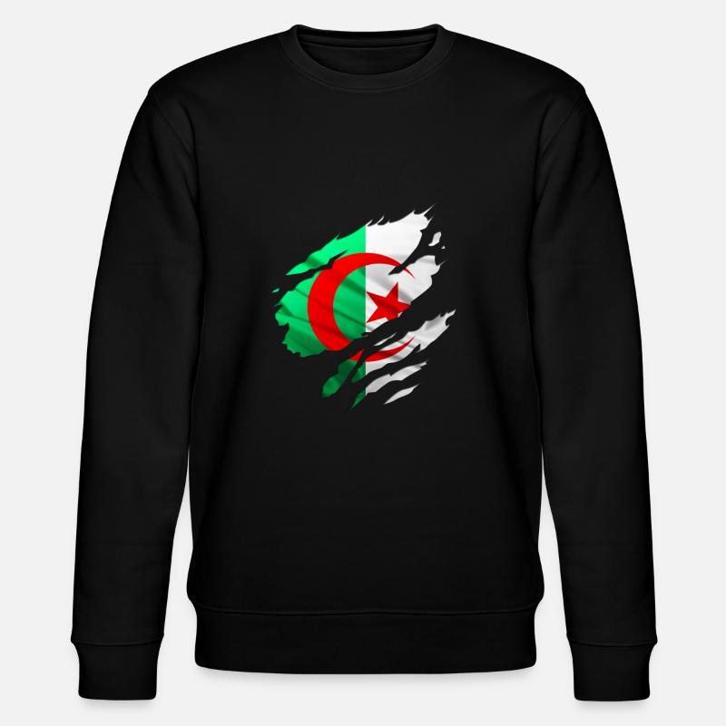 afrika algéria algerie - Stanley/Stella Unisex Bio-Sweatshirt CHANGER  - Schwarz