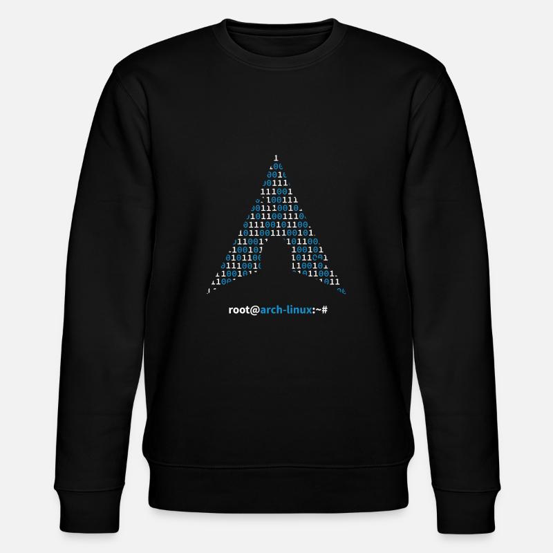 Archlinux - Stanley/Stella Unisex Bio-Sweatshirt CHANGER  - Schwarz