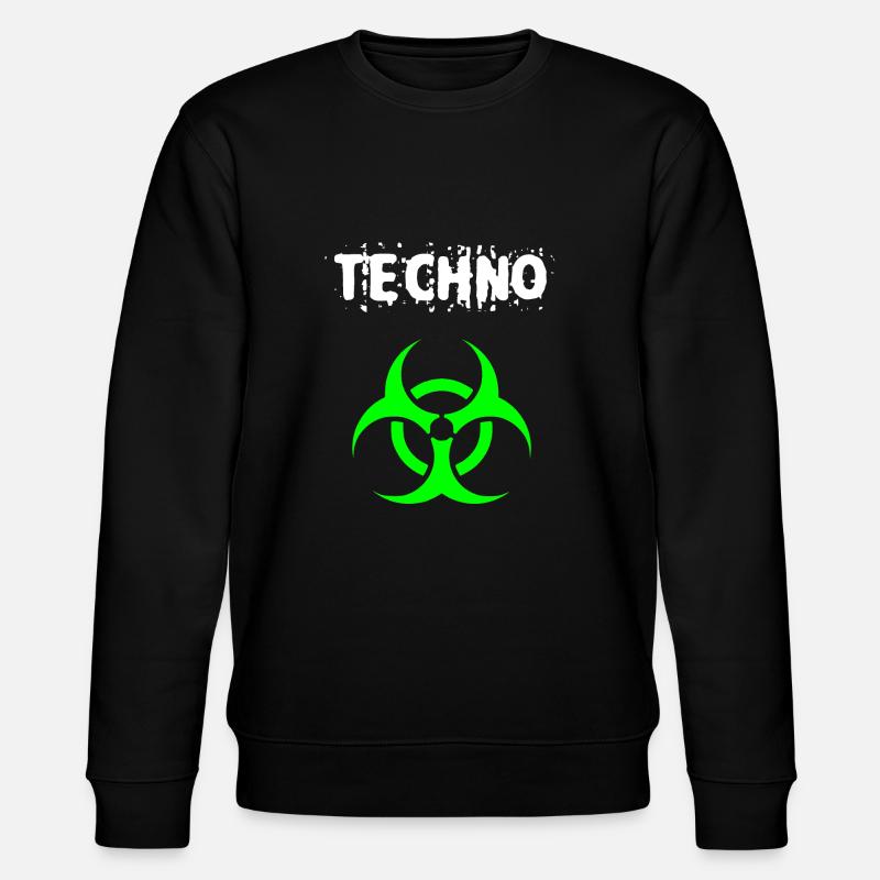 Techno - Stanley/Stella CHANGER Unisex Organic Sweatshirt - black