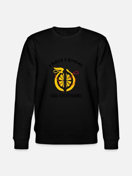 Frais comme un citron - Sweat bio CHANGER Stanley/Stella Unisexe - noir