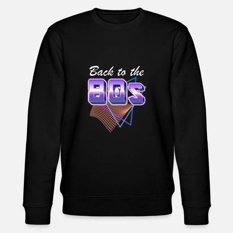 Dear barracks back - Stanley/Stella CHANGER Unisex Organic Sweatshirt - black