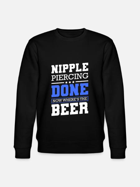 Piercer Jewelry Humor - Stanley/Stella CHANGER Unisex Organic Sweatshirt - black