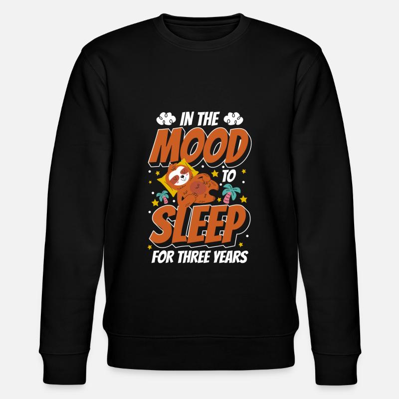 Chill fatigué Tranquillement - Sweat bio CHANGER Stanley/Stella Unisexe - noir