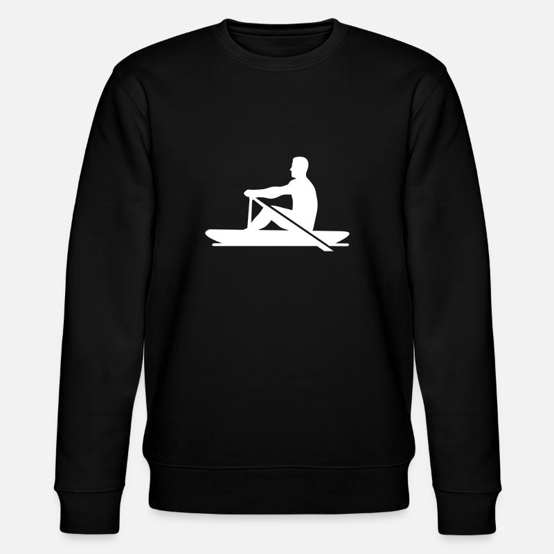 aviron - Sweat bio CHANGER Stanley/Stella Unisexe - noir