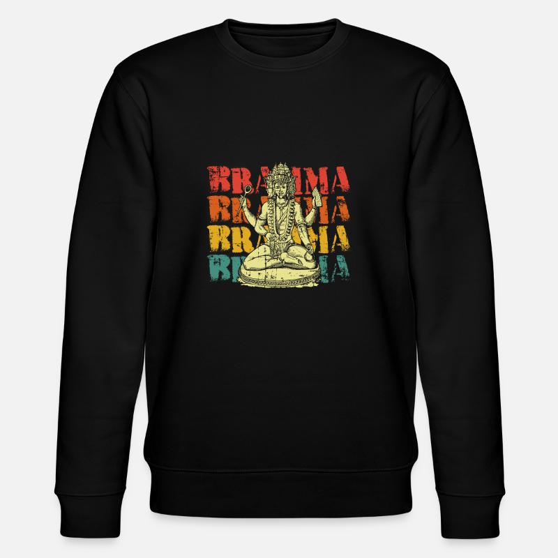 Brahma Hindouisme Inde - Sweat bio CHANGER Stanley/Stella Unisexe - noir