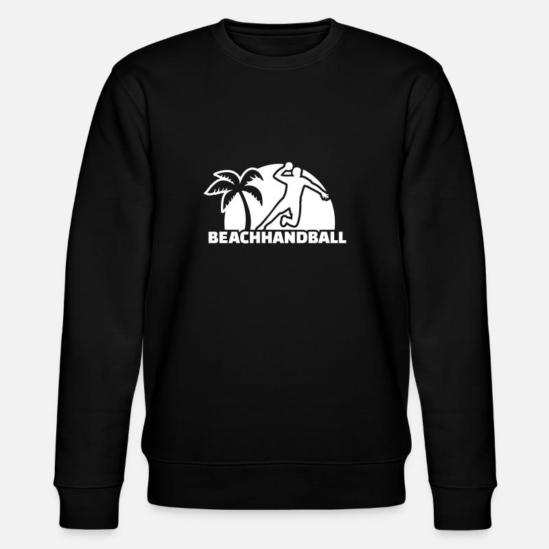 Beach handball - Sweat bio CHANGER Stanley/Stella Unisexe - noir