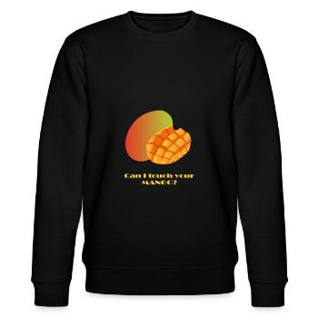Puis-je toucher votre MANGO? - Sweat bio CHANGER Stanley/Stella Unisexe - noir - Devant - Nik (191cm) & Marisol (170cm)