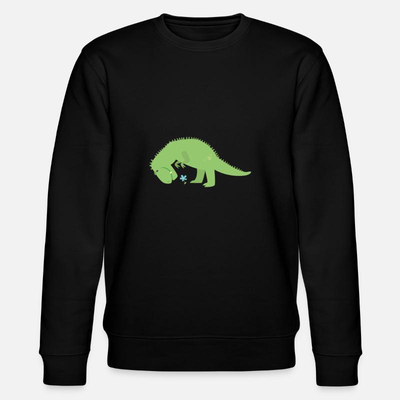 T-Rex - Stanley/Stella Unisex Bio-Sweatshirt CHANGER  - Schwarz
