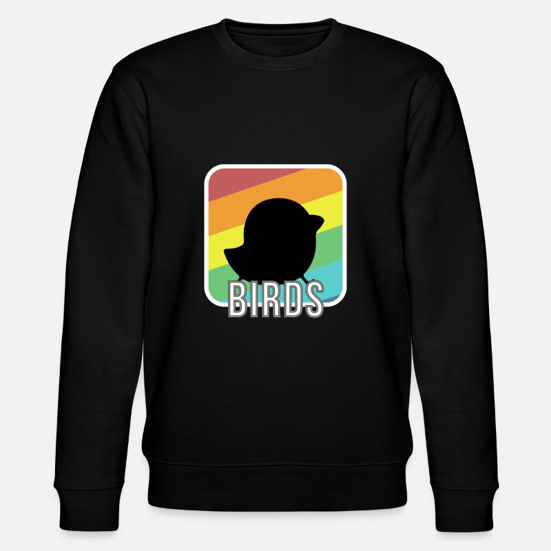 oiseau - Sweat bio CHANGER Stanley/Stella Unisexe - noir