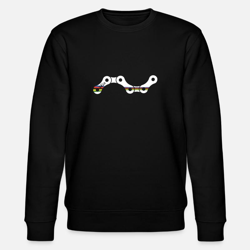 VeloWK blanc - Sweat bio CHANGER Stanley/Stella Unisexe - noir