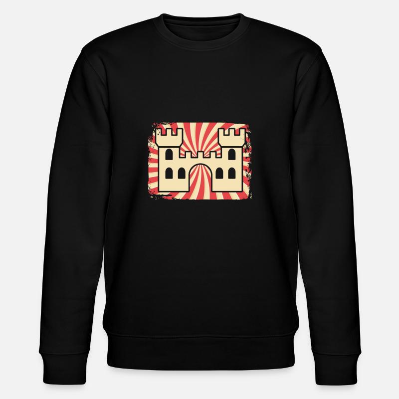 Knights Castle - Stanley/Stella CHANGER Unisex Organic Sweatshirt - black
