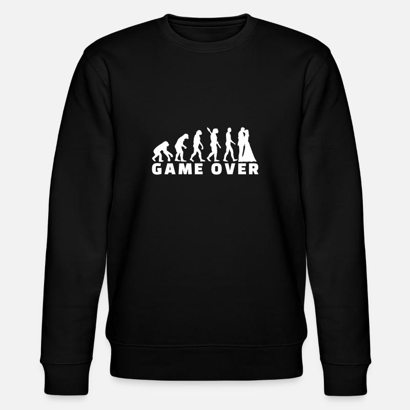 Bachelor - Stanley/Stella CHANGER Unisex Organic Sweatshirt - black