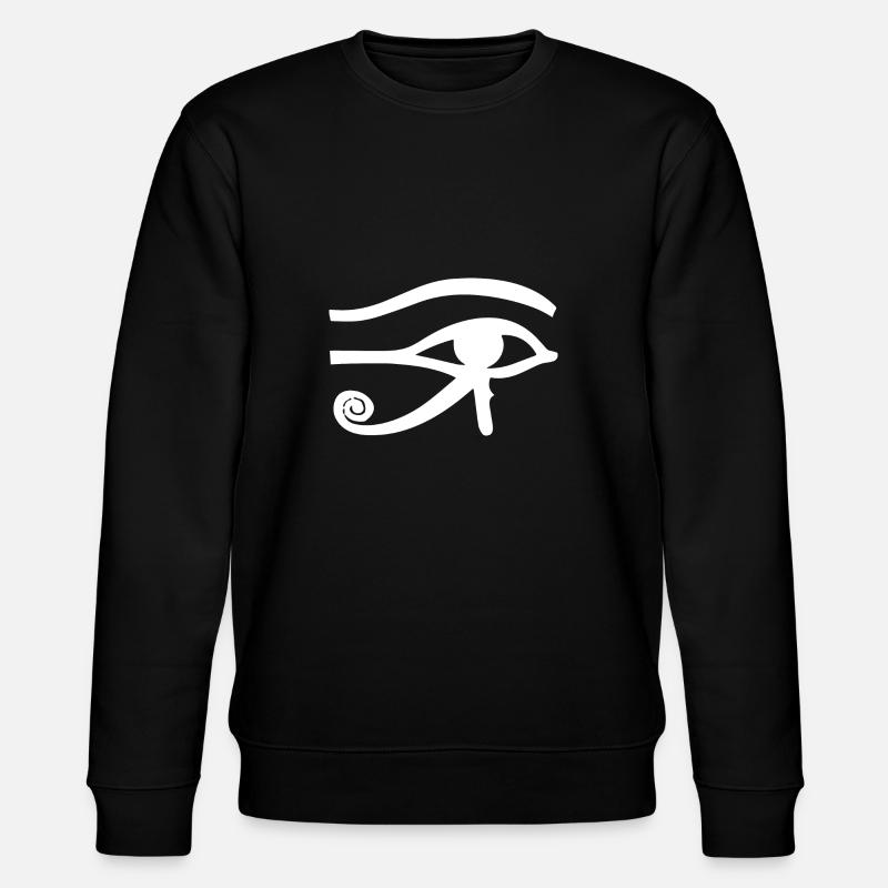 Egypte Oeil a - Sweat bio CHANGER Stanley/Stella Unisexe - noir