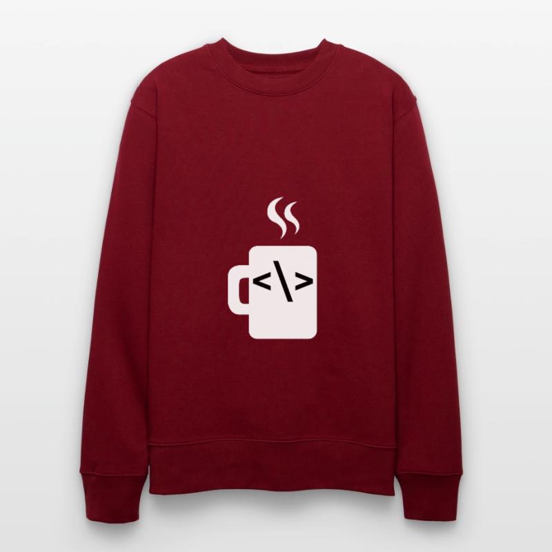 JavaScript-Codesoftware-Entwickler Kaffee Java Stanley/Stella Unisex Bio-Sweatshirt CHANGER 