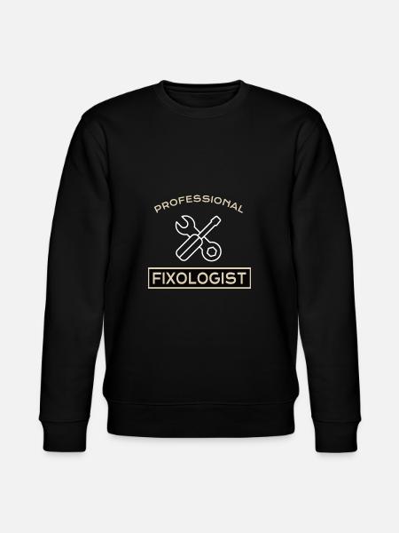 HANDYMAN: Professional Fixologist - Stanley/Stella Unisex Bio-Sweatshirt CHANGER  - Schwarz