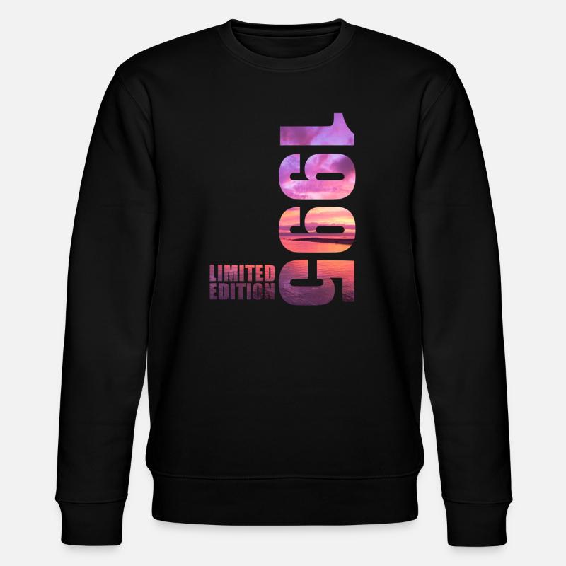 1995 Limited Edition - Stanley/Stella Unisex Bio-Sweatshirt CHANGER  - Schwarz
