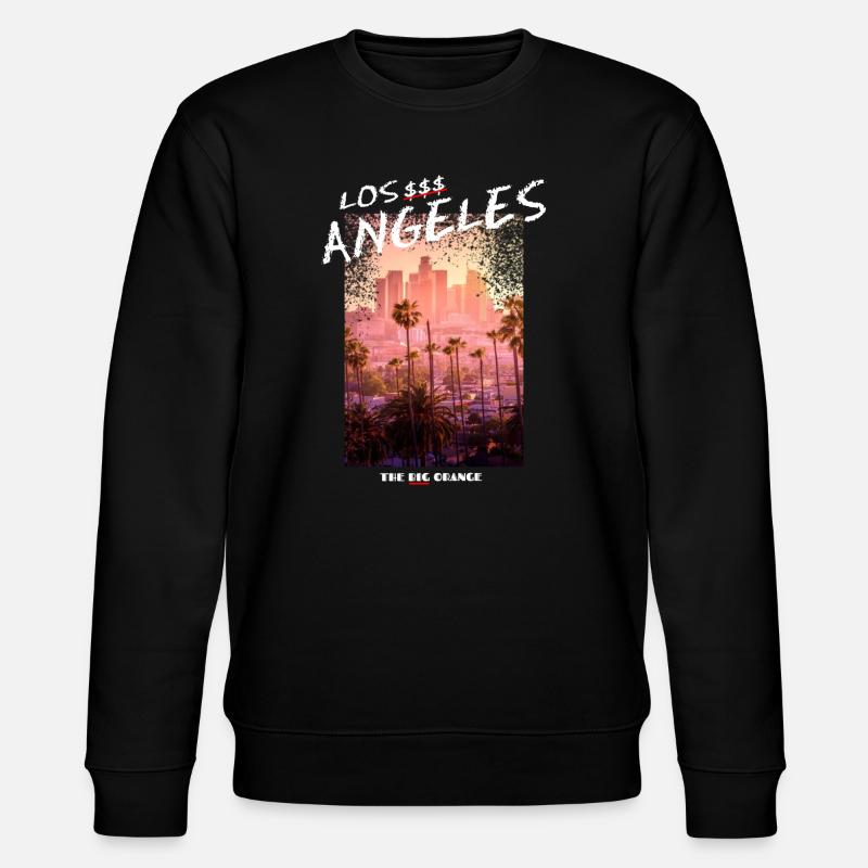 Los Angeles - Stanley/Stella Unisex Bio-Sweatshirt CHANGER  - Schwarz