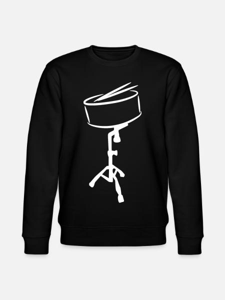 Stirring Drum Sketch - Stanley/Stella CHANGER Unisex Organic Sweatshirt - black