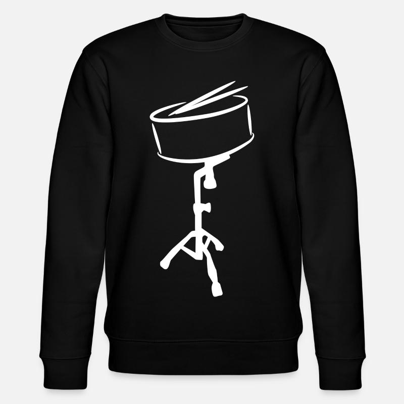 Stirring Drum Sketch - Stanley/Stella CHANGER Unisex Organic Sweatshirt - black