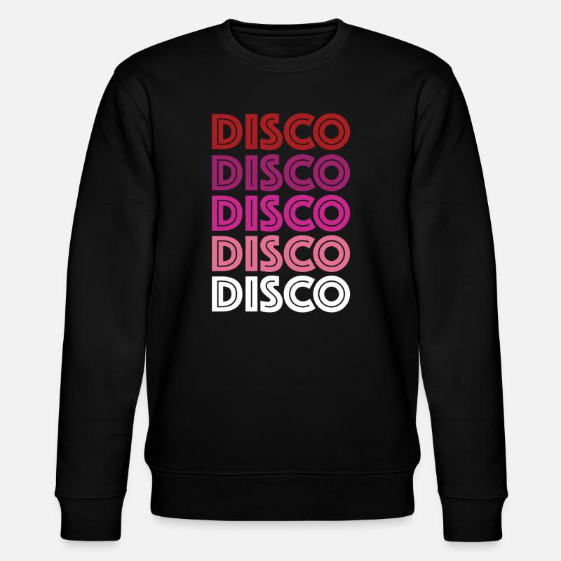 Disco Disco Disco - Stanley/Stella Unisex Bio-Sweatshirt CHANGER  - Schwarz