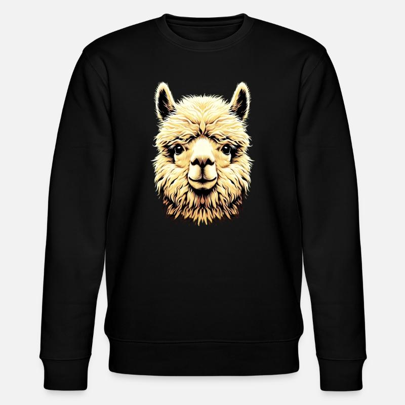 Alpaca - Stanley/Stella CHANGER Unisex Organic Sweatshirt - black