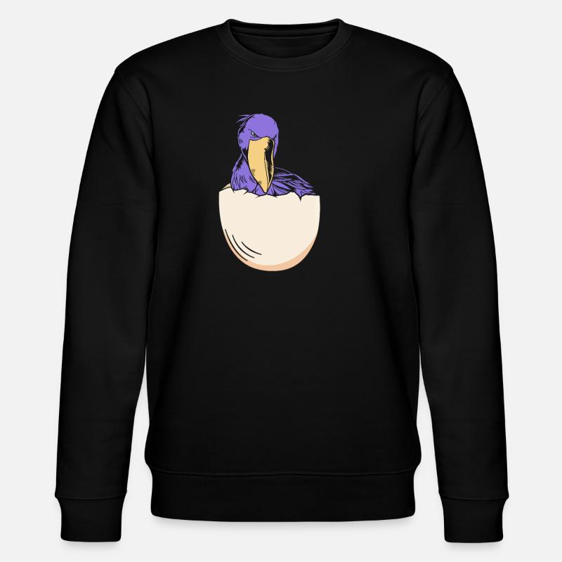 Shoebill - Stanley/Stella Unisex Bio-Sweatshirt CHANGER  - Schwarz