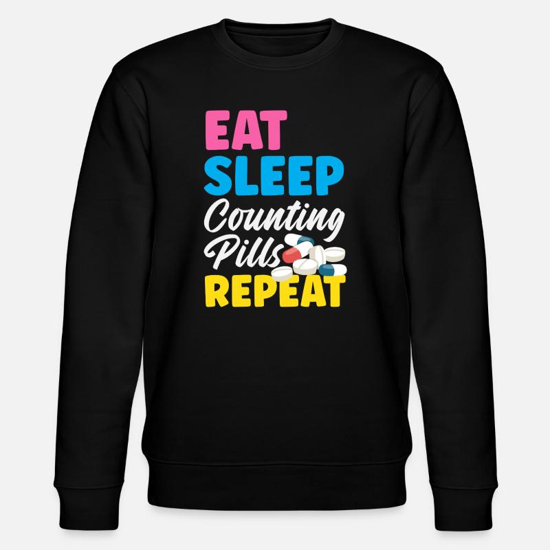 Pharmacist Pharmaceutical Technical - Stanley/Stella CHANGER Unisex Organic Sweatshirt - black