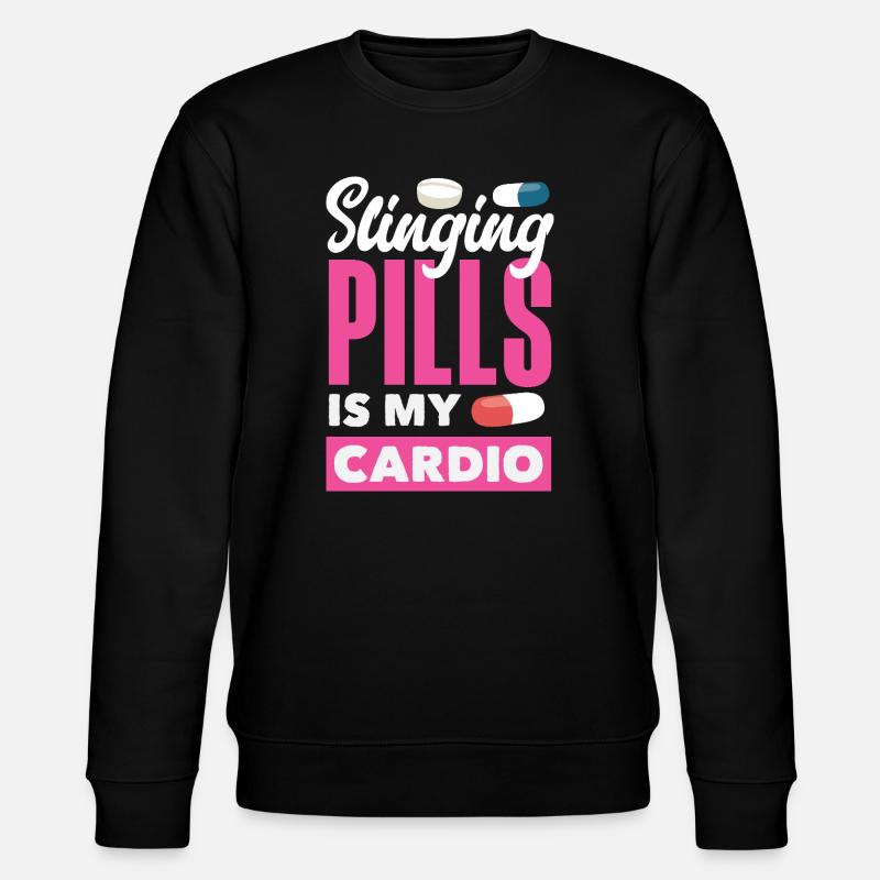 Pharmacist Pharmaceutical Technical - Stanley/Stella CHANGER Unisex Organic Sweatshirt - black