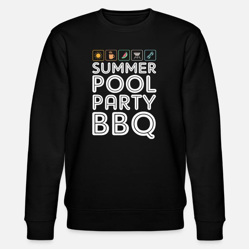 Pool Party - Stanley/Stella Unisex Bio-Sweatshirt CHANGER  - Schwarz