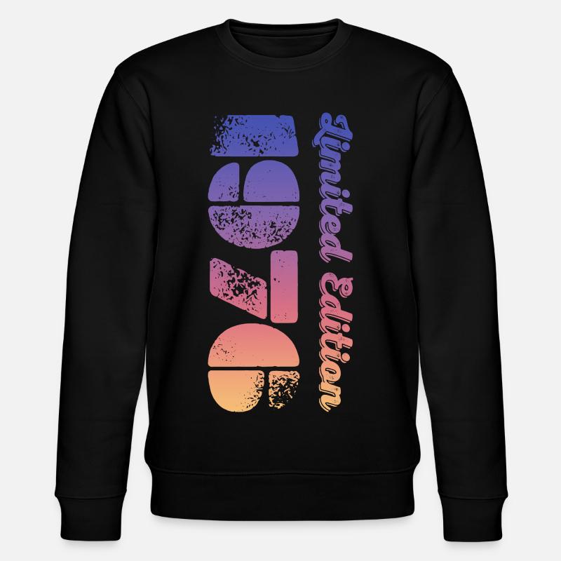 Millésime 1976 - Sweat bio CHANGER Stanley/Stella Unisexe - noir