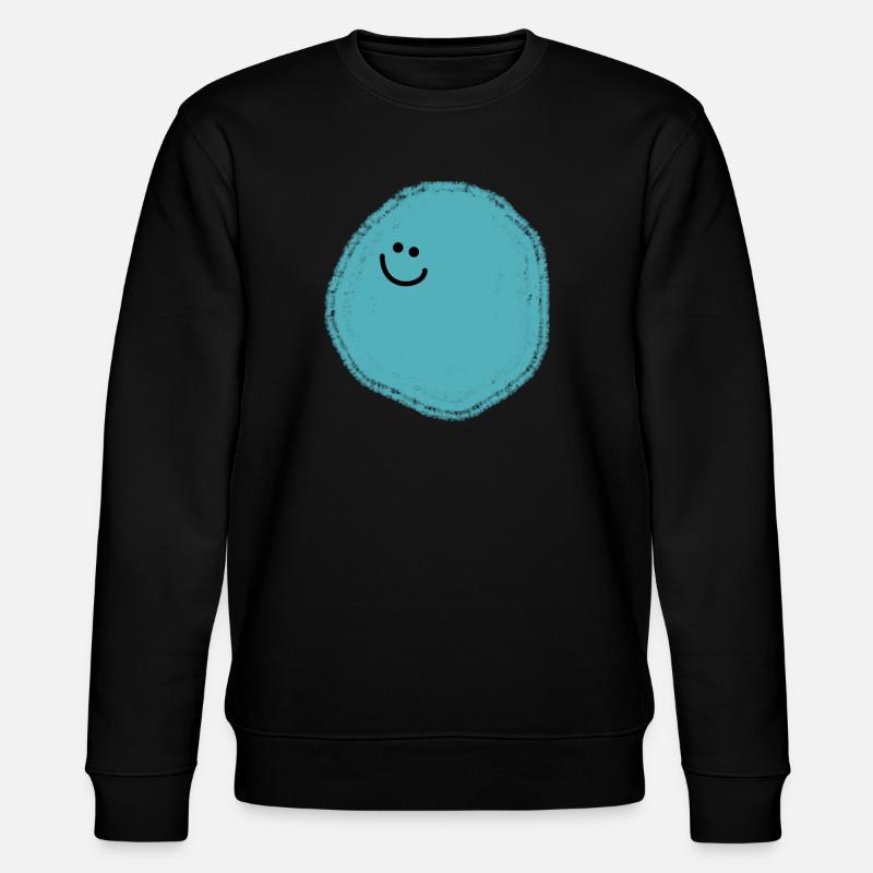 Tiego (Blue Ball) - Stanley/Stella CHANGER Unisex Organic Sweatshirt - black