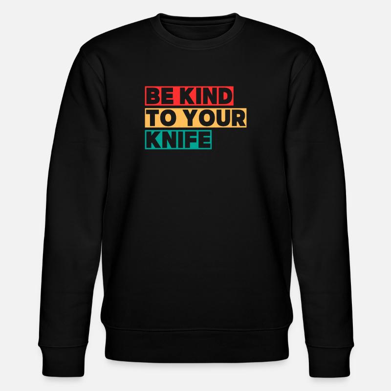 Be Kind! - Stanley/Stella Unisex Bio-Sweatshirt CHANGER - Schwarz