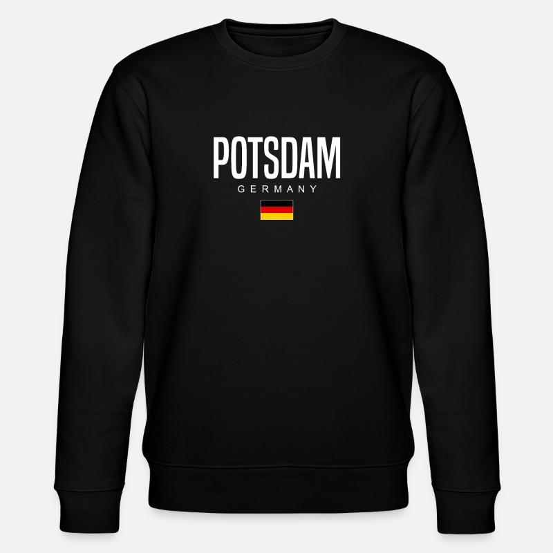 Potsdam - Stanley/Stella Unisex Bio-Sweatshirt CHANGER  - Schwarz