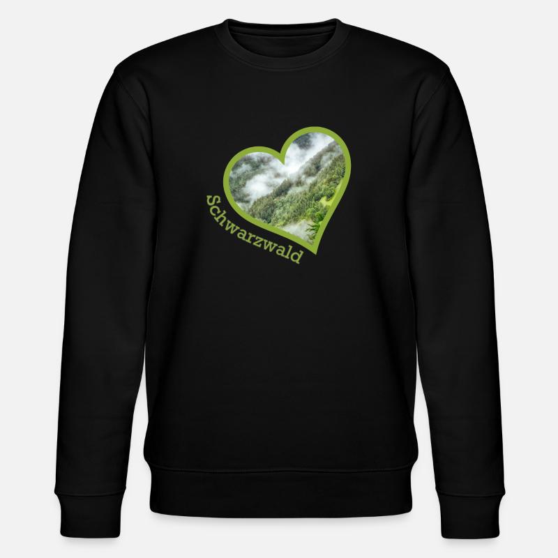 forêt Noire - Sweat bio CHANGER Stanley/Stella Unisexe - noir