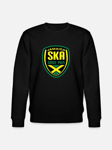 Ska Wappen_2 - Stanley/Stella CHANGER Unisex Organic Sweatshirt - black