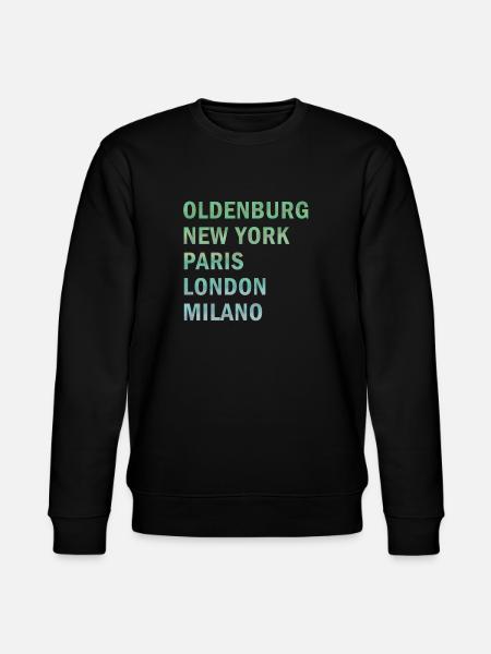 Metropole Oldenburg - Stanley/Stella Unisex Bio-Sweatshirt CHANGER - Schwarz