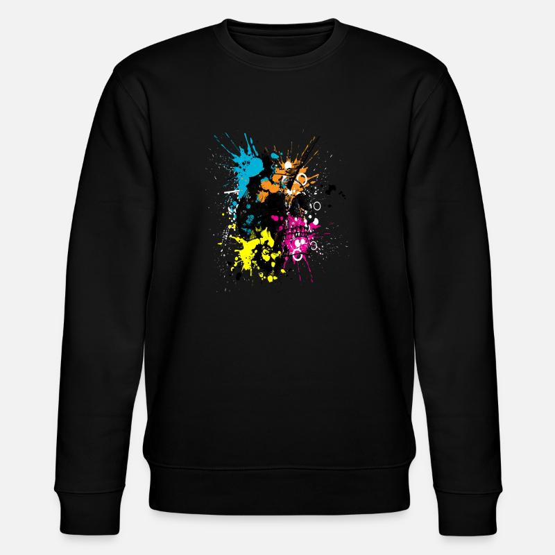 Unicorn Skull - Stanley/Stella Unisex Bio-Sweatshirt CHANGER - Schwarz
