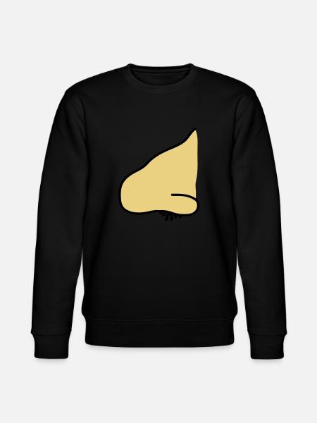 nose - Stanley/Stella CHANGER Unisex Organic Sweatshirt - black