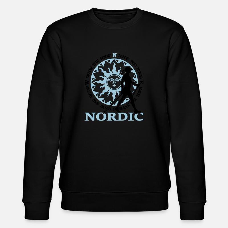 Nordic 2C - Farbwechsel - Stanley/Stella Unisex Bio-Sweatshirt CHANGER - Schwarz