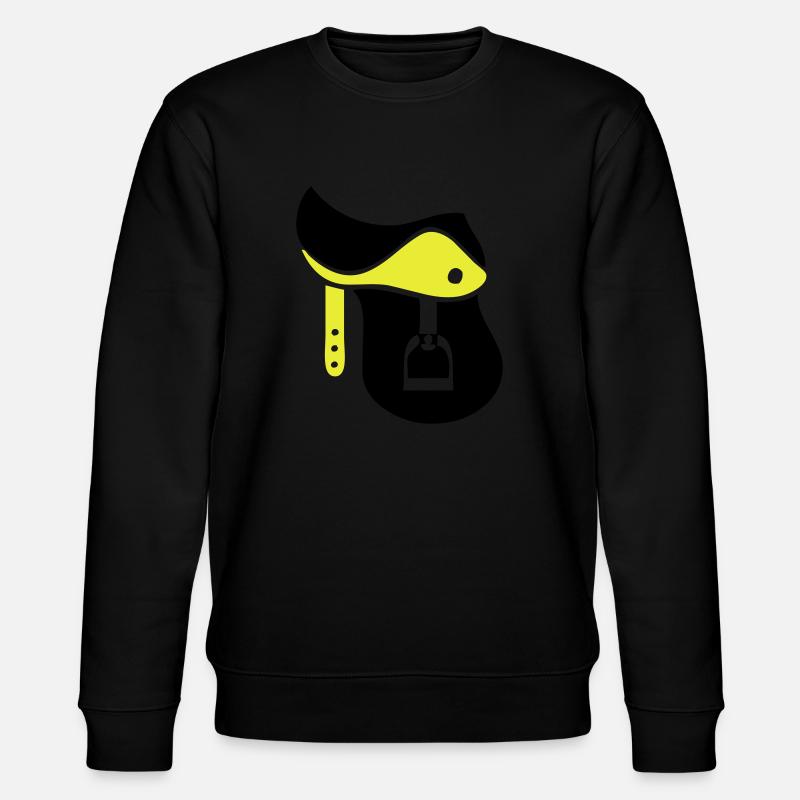 sattel_02 - Stanley/Stella Unisex Bio-Sweatshirt CHANGER  - Schwarz