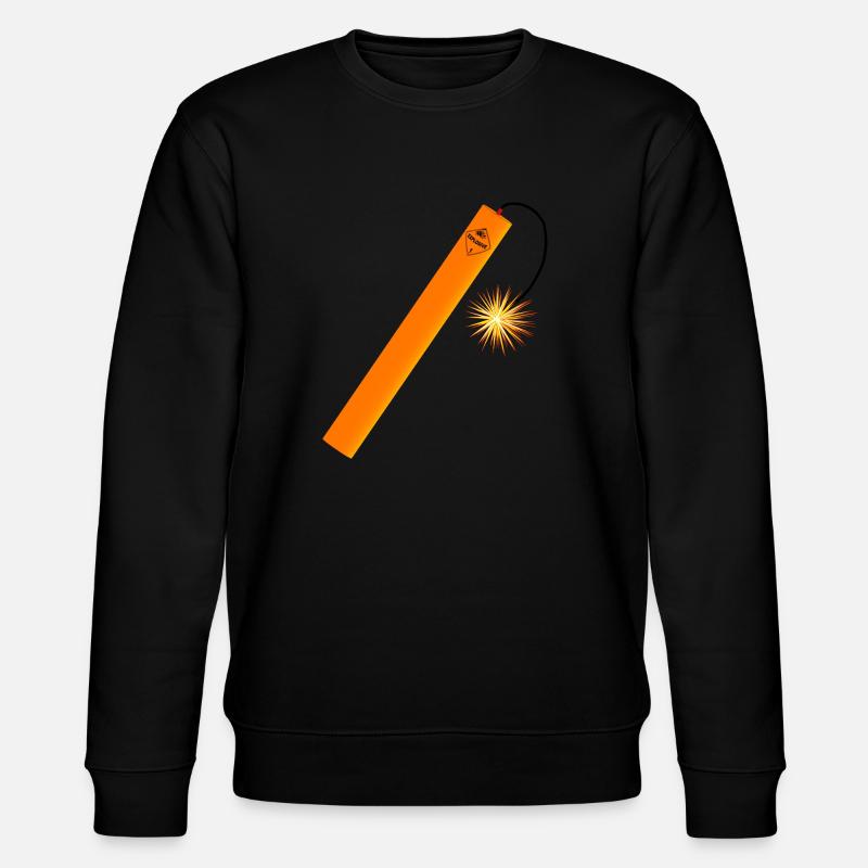 Dynamite Stick - Stanley/Stella CHANGER Unisex Organic Sweatshirt - black