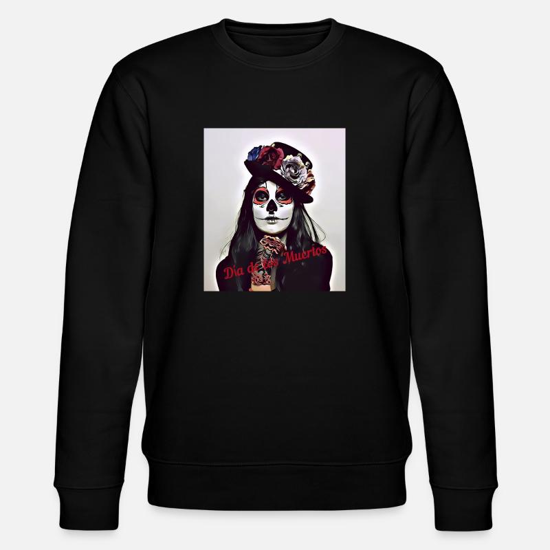 Dia de los Muertos - Stanley/Stella Unisex Bio-Sweatshirt CHANGER  - Schwarz