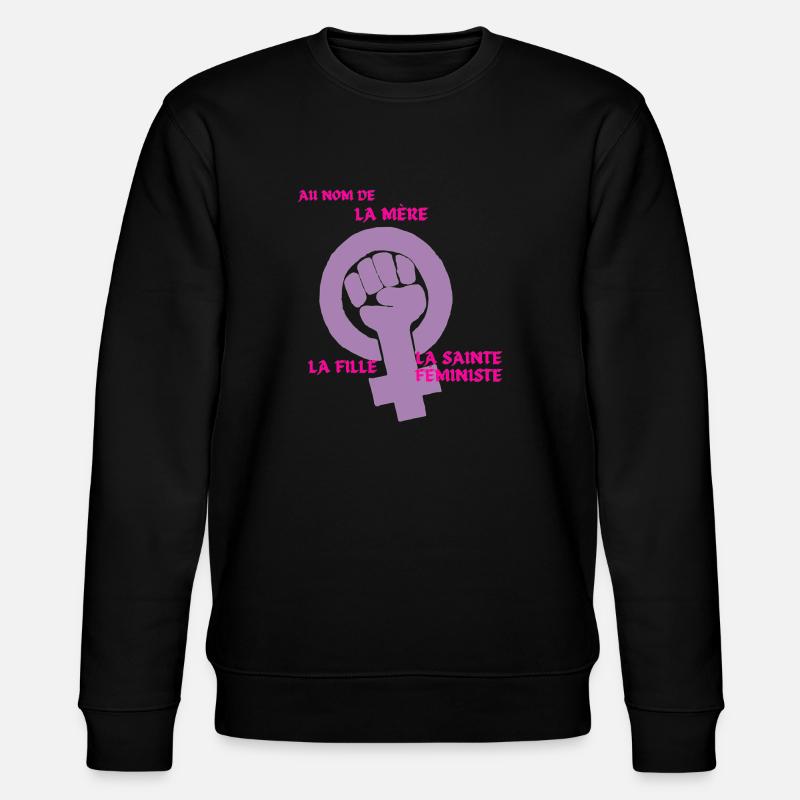 La Sainte Trinité - Sweat bio CHANGER Stanley/Stella Unisexe - noir