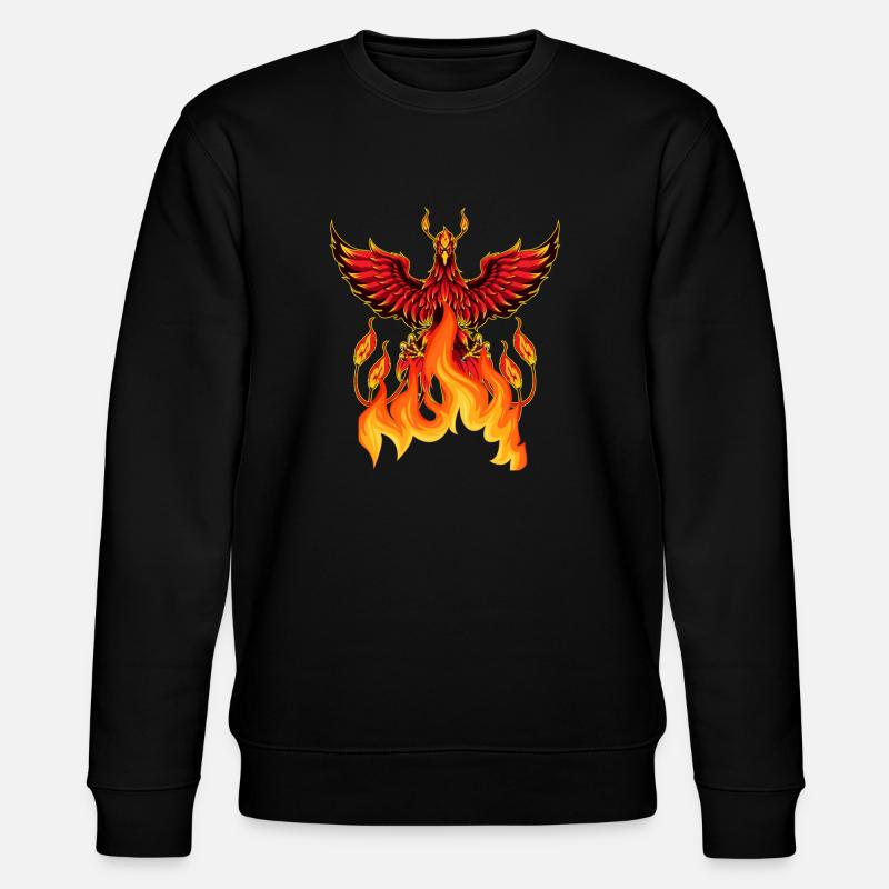 Phoenix - Stanley/Stella Unisex Bio-Sweatshirt CHANGER  - Schwarz