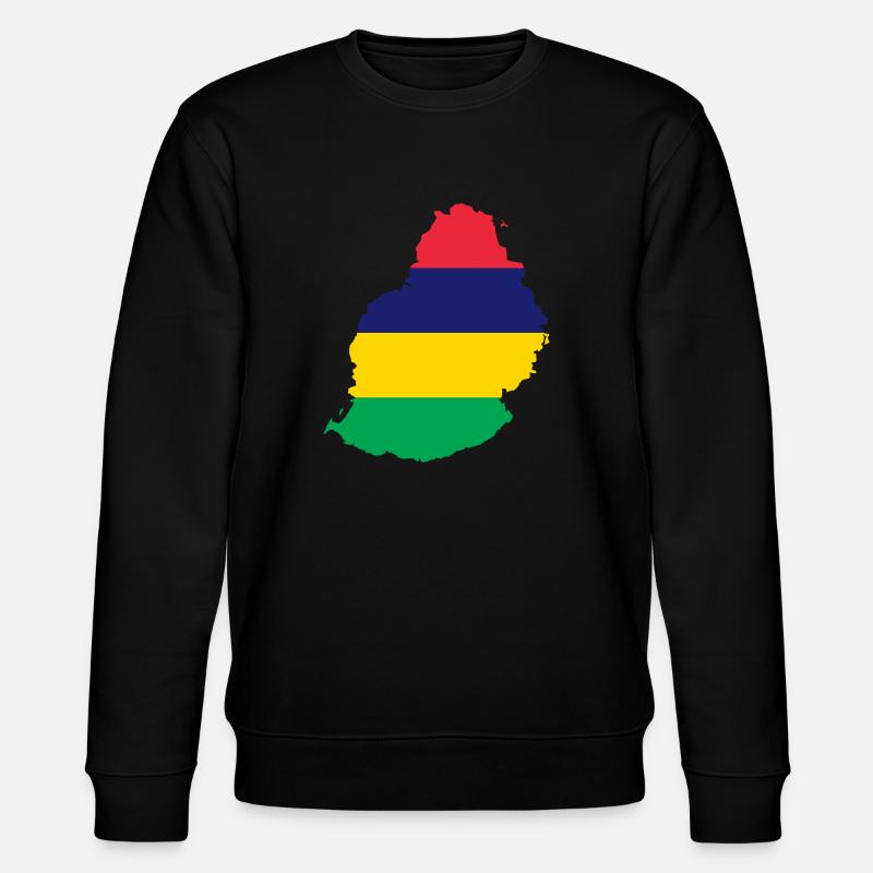 Mauritius - Stanley/Stella CHANGER Unisex Organic Sweatshirt - black