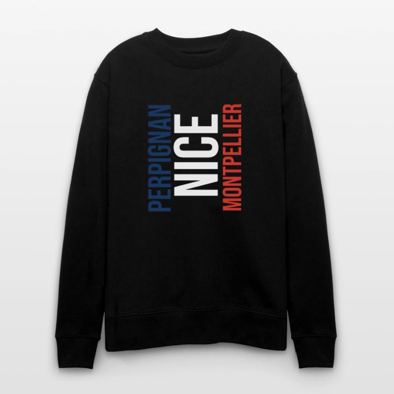 Perpignan Nice Montpellier Pull Pull Sweat bio CHANGER Stanley/Stella Unisexe