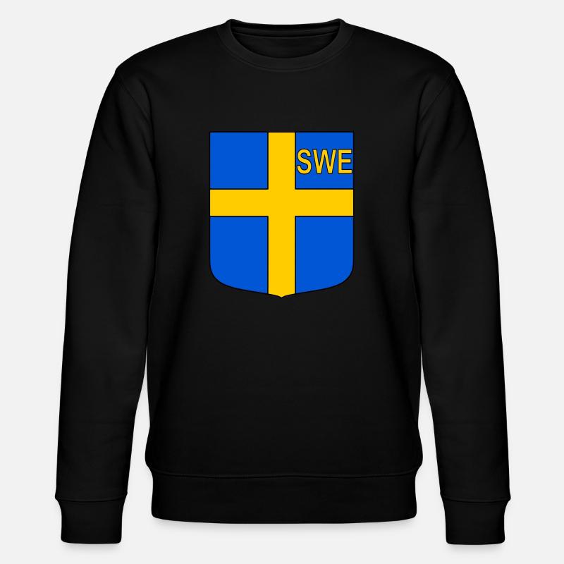 ENG shield - Stanley/Stella CHANGER Unisex Organic Sweatshirt - black