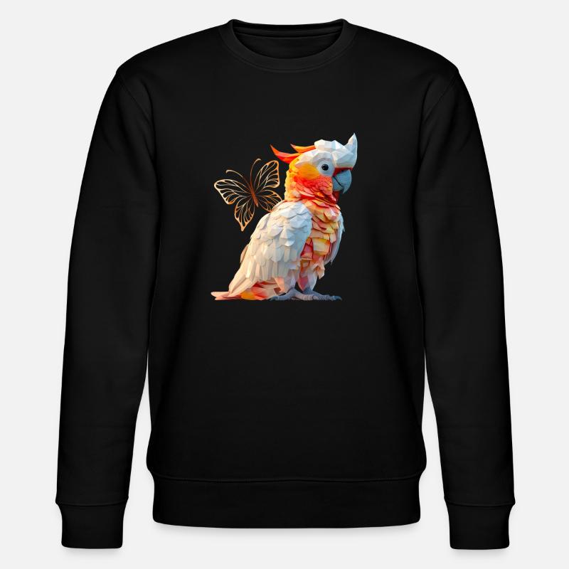 Kakadu - Stanley/Stella Unisex Bio-Sweatshirt CHANGER  - Schwarz