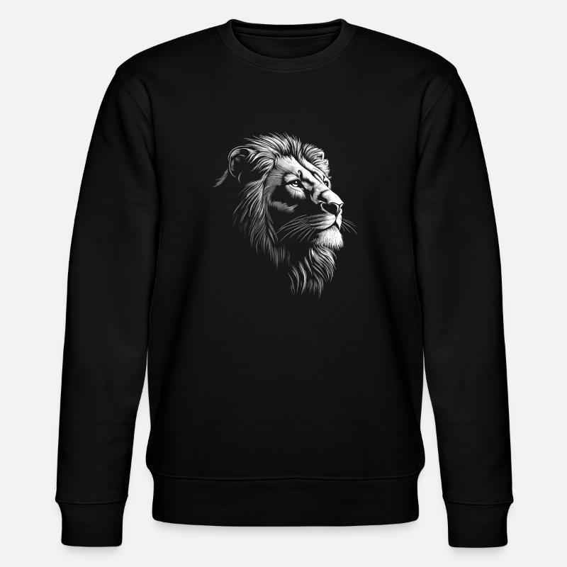 Lion - Sweat bio CHANGER Stanley/Stella Unisexe - noir